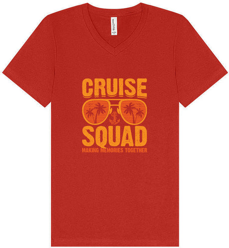 Cruise Squad Making Memories Unisex V-Neck Shirt