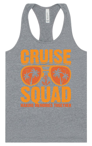 Cruise Squad Making Memories Women's Racerback Tank
