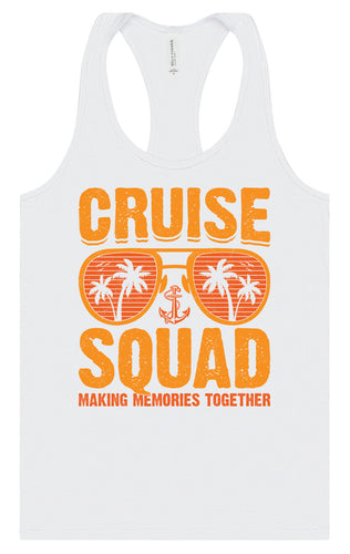Cruise Squad Making Memories Women's Racerback Tank