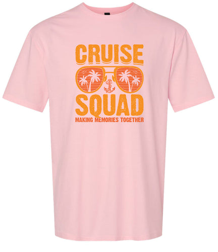 Cruise Squad Making Memories Adult Gildan Soft Shirt