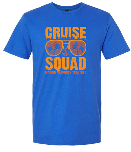 Cruise Squad Making Memories Adult Gildan Soft Shirt