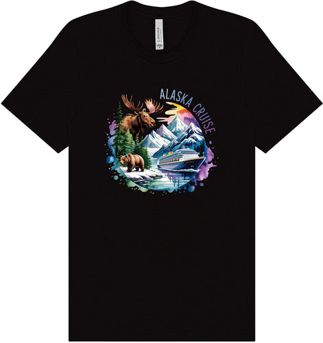 Alaska Cruise Adult Bella Canvas Shirt