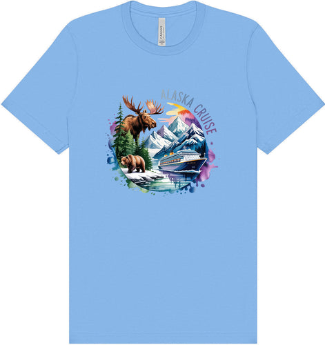 Alaska Cruise Adult Bella Canvas Shirt
