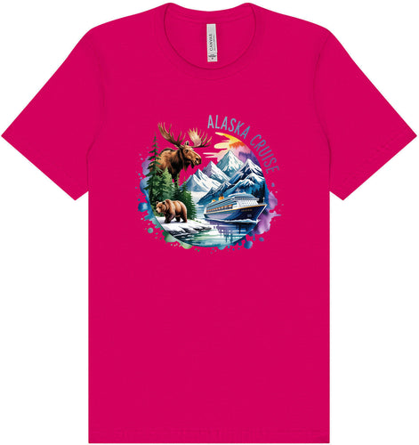 Alaska Cruise Adult Bella Canvas Shirt