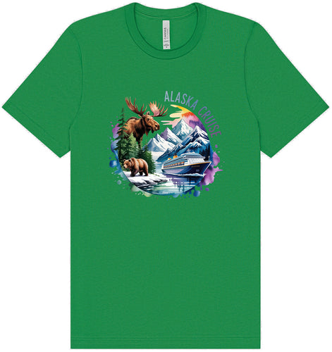 Alaska Cruise Adult Bella Canvas Shirt