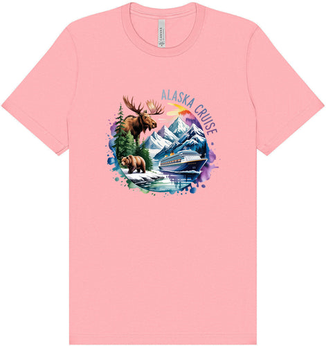 Alaska Cruise Adult Bella Canvas Shirt