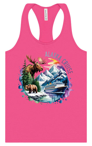 Alaska Cruise Women's Racerback Tank