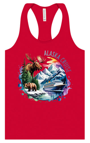 Alaska Cruise Women's Racerback Tank