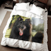 Sweatshirt Blanket – Plush Fleece Throw, 2 Size Options