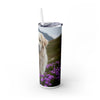 Skinny Tumbler with Straw – 20 oz Stainless Steel Cup