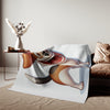 Sweatshirt Blanket – Plush Fleece Throw, 2 Size Options