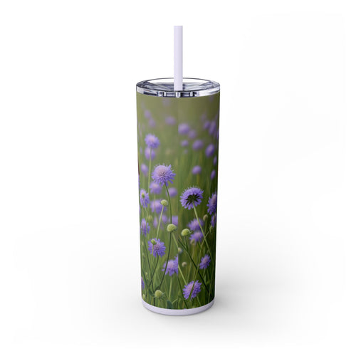 Skinny Tumbler with Straw – 20 oz Stainless Steel Cup