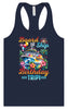 Board the Ship Birthday Trip Women's Racerback Tank