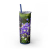 Skinny Tumbler with Straw – 20 oz Stainless Steel Cup