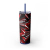Skinny Tumbler with Straw – 20 oz Stainless Steel Cup
