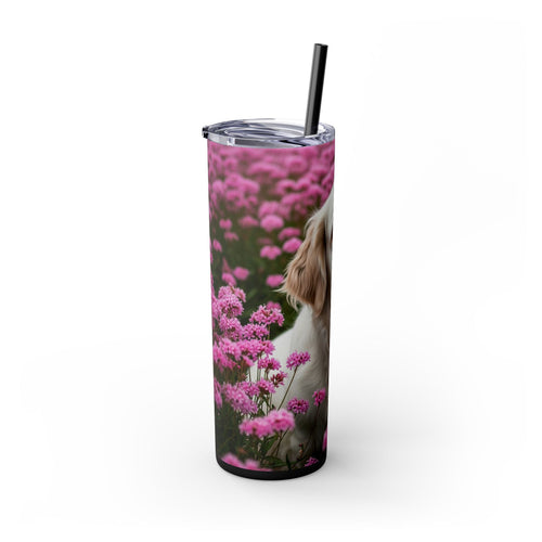 Skinny Tumbler with Straw – 20 oz Stainless Steel Cup