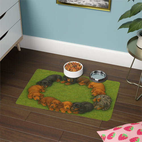 Non-Slip Pet Food Mat – Waterproof Feeding Mat for Dogs