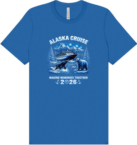Alaska Cruise 2026 Adult Bella Canvas Shirt
