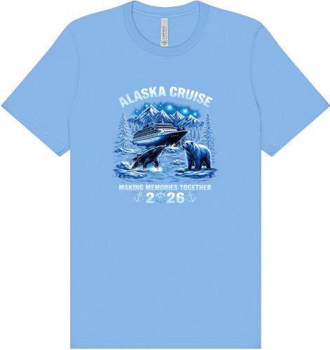 Alaska Cruise 2026 Adult Bella Canvas Shirt