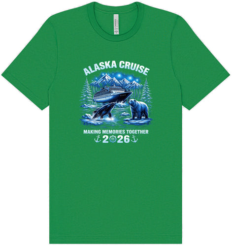 Alaska Cruise 2026 Adult Bella Canvas Shirt