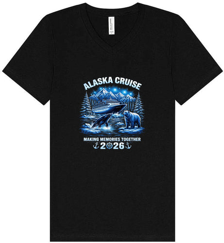 Alaska Cruise 2026 Unisex V-Neck Shirt