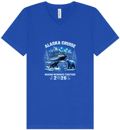 Alaska Cruise 2026 Unisex V-Neck Shirt