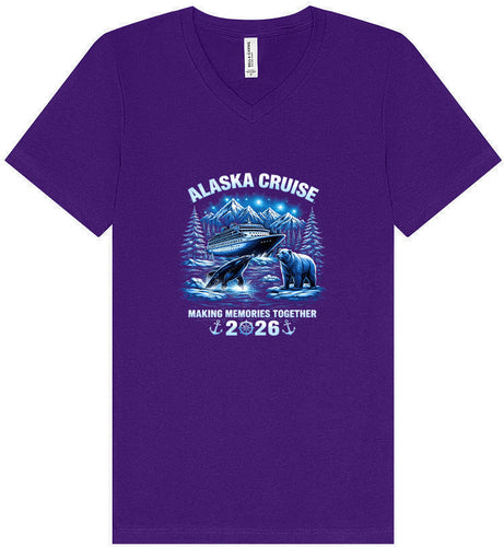 Alaska Cruise 2026 Unisex V-Neck Shirt