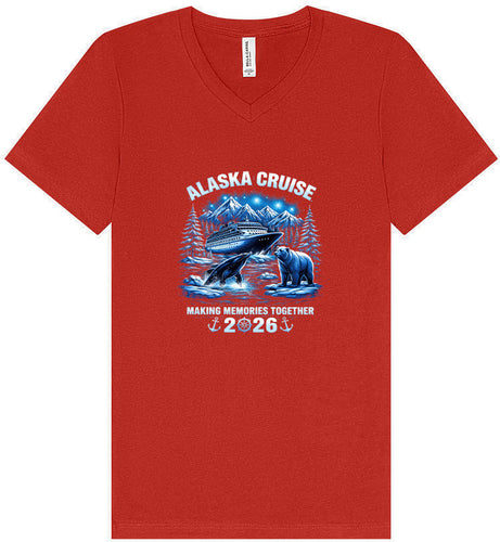 Alaska Cruise 2026 Unisex V-Neck Shirt