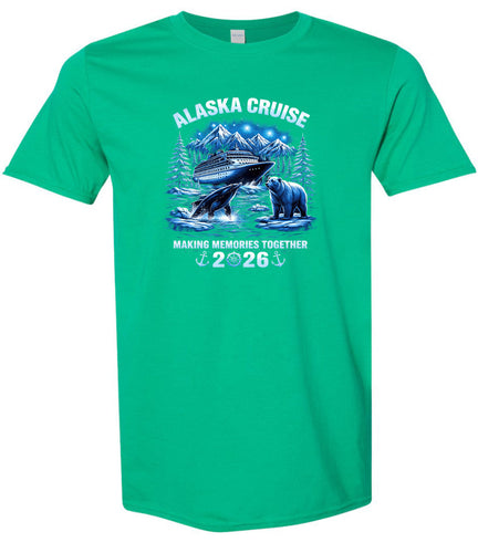 Alaska Cruise 2026 Adult Gildan Soft Shirt
