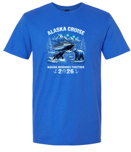 Alaska Cruise 2026 Adult Gildan Soft Shirt