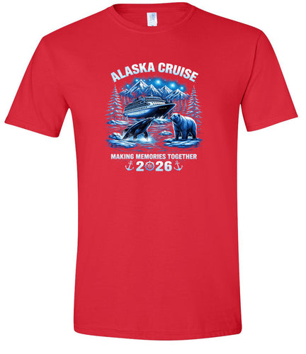 Alaska Cruise 2026 Adult Gildan Soft Shirt