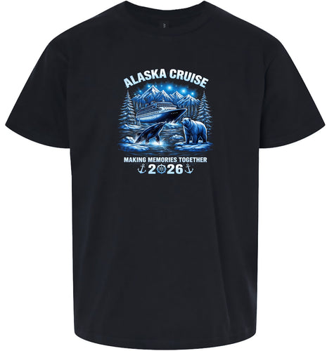 Alaska Cruise 2026 Children's Gildan Soft Shirt