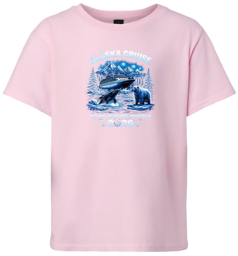 Alaska Cruise 2026 Children's Gildan Soft Shirt