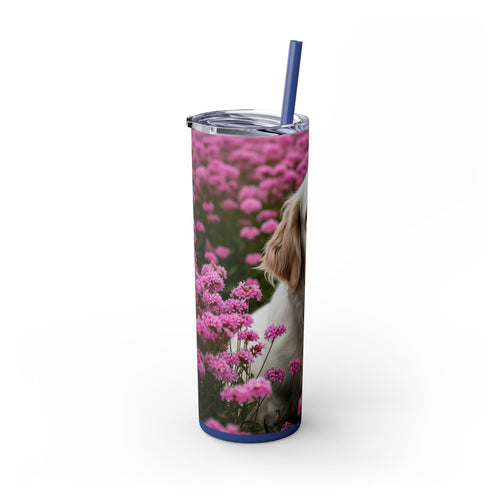 Skinny Tumbler with Straw – 20 oz Stainless Steel Cup