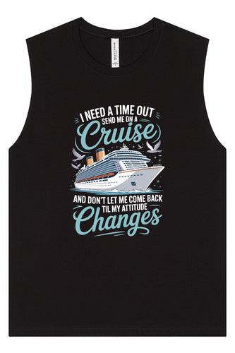 Send Me On A Cruise Muscle Tank