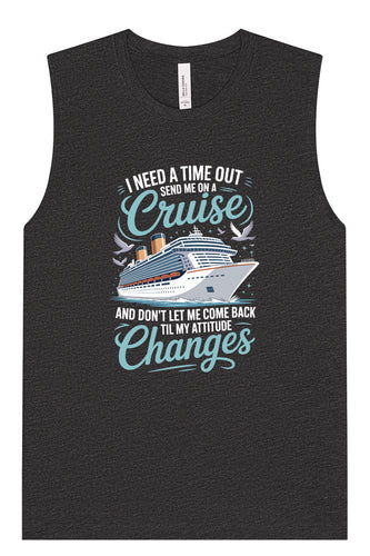 Send Me On A Cruise Muscle Tank