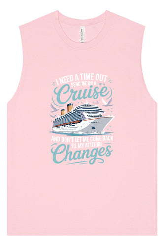 Send Me On A Cruise Muscle Tank