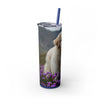 Skinny Tumbler with Straw – 20 oz Stainless Steel Cup