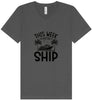 We Don't Give a Ship Unisex V-Neck Shirt