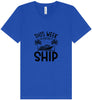 We Don't Give a Ship Unisex V-Neck Shirt