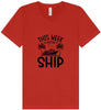 We Don't Give a Ship Unisex V-Neck Shirt