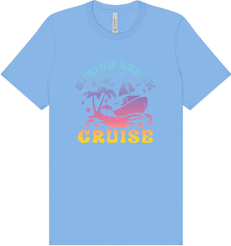 Spring Break Cruise Adult Bella Canvas Shirt