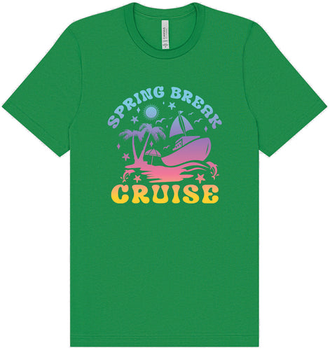 Spring Break Cruise Adult Bella Canvas Shirt