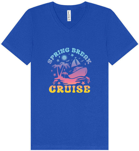 Spring Break Cruise Unisex V-Neck Shirt