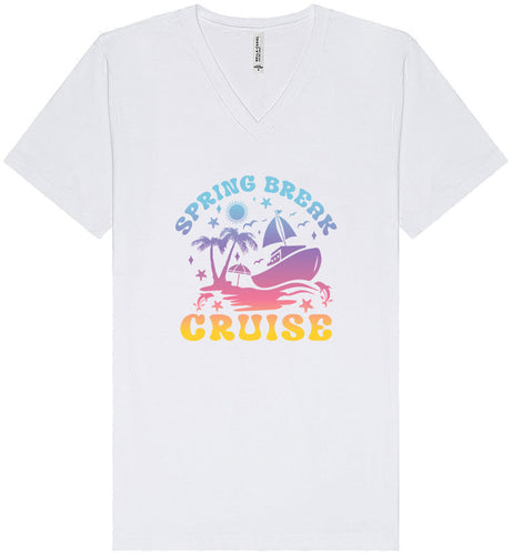 Spring Break Cruise Unisex V-Neck Shirt