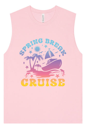 Spring Break Cruise Muscle Tank