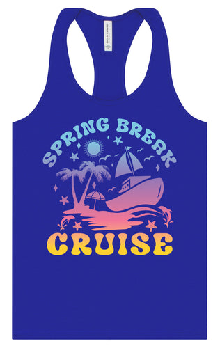 Spring Break Cruise Women's Racerback Tank