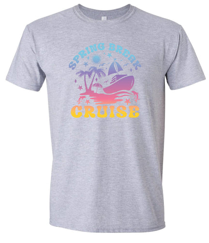 Spring Break Cruise Children's Gildan Soft Shirt
