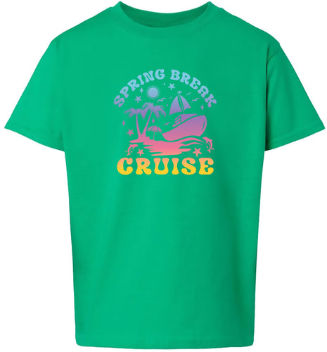 Spring Break Cruise Children's Gildan Soft Shirt