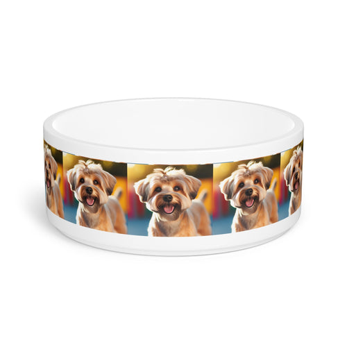 Ceramic Pet Bowl – 16 oz Dog Feeding Bowl